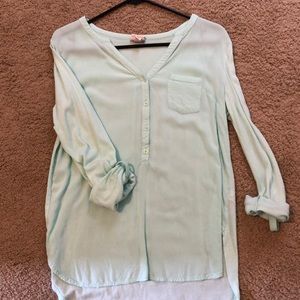 Light teal Blouse